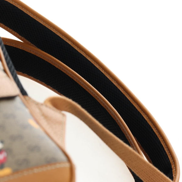 GUCCI Micro GG Supreme Disney Backpack PVC Beige Gold 552884 Auth 192557SM
