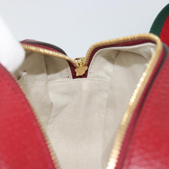 GUCCI Micro GG Supreme Doraemon Collaboration Bag PVC Beige 574886 Auth 192558SM
