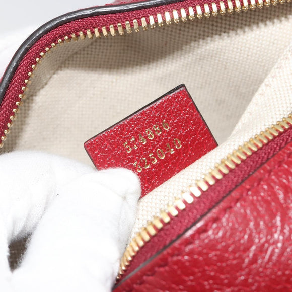 GUCCI Micro GG Supreme Doraemon Collaboration Bag PVC Beige 574886 Auth 192558SM