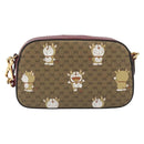 GUCCI Micro GG Supreme Doraemon Collaboration Bag PVC Beige 574886 Auth 192558SM-2