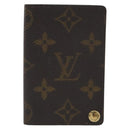 LOUIS VUITTON Monogram Porto Cartes Crdit Pression Card Case M60937 Auth 192559-13