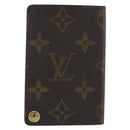 LOUIS VUITTON Monogram Porto Cartes Crdit Pression Card Case M60937 Auth 192559-2