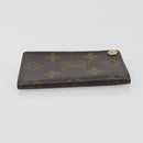 LOUIS VUITTON Monogram Porto Cartes Crdit Pression Card Case M60937 Auth 192559-4