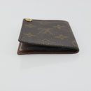 LOUIS VUITTON Monogram Porto Cartes Crdit Pression Card Case M60937 Auth 192559-5