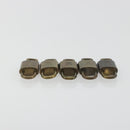 LOUIS VUITTON Padlock 10 Set Padlock metal Gold LV Auth 192560-5