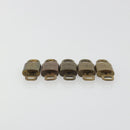 LOUIS VUITTON Padlock 10 Set Padlock metal Gold LV Auth 192563-4