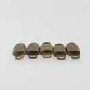 LOUIS VUITTON Padlock 10 Set Padlock metal Gold LV Auth 192564-5
