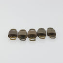 LOUIS VUITTON Padlock 10 Set Padlock metal Gold LV Auth 192564-6