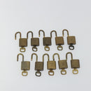 LOUIS VUITTON Padlock 10 Set Padlock metal Gold LV Auth 192564-8