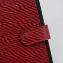LOUIS VUITTON Epi Agenda PM Day Planner Cover Red R20057 LV Auth 192601-17