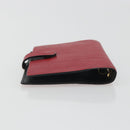 LOUIS VUITTON Epi Agenda PM Day Planner Cover Red R20057 LV Auth 192601-5
