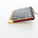 LOUIS VUITTON Monogram Multicolor Pochette Cles Purse Black M13664 Auth 192602M-4