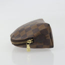 LOUIS VUITTON Damier Ebene Pochette Cosmetic PM Pouch N47516 LV Auth 192604-4