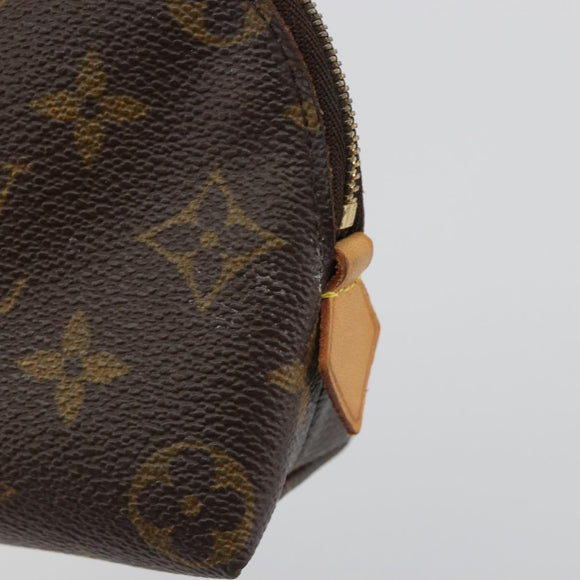 LOUIS VUITTON Monogram Pochette Cosmetic PM Pouch M43998 LV Auth 192605