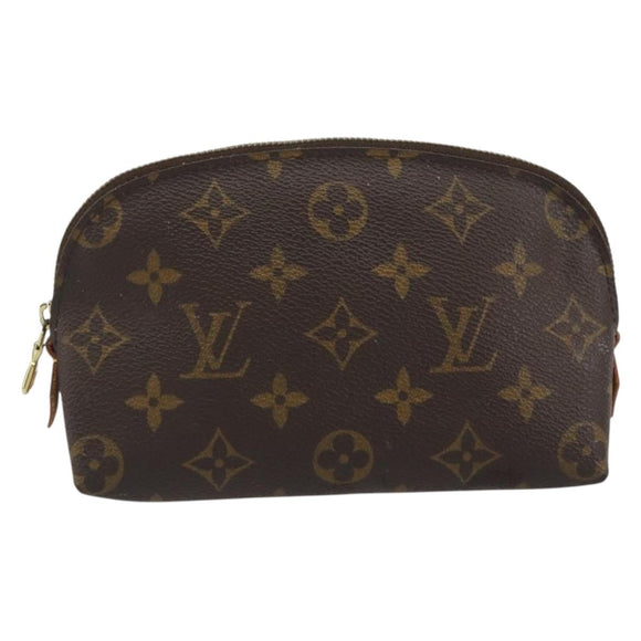 LOUIS VUITTON Monogram Pochette Cosmetic PM Pouch M43998 LV Auth 192605