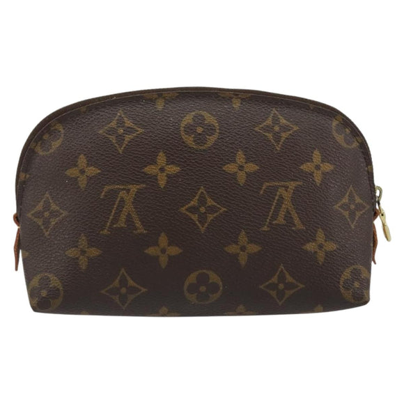 LOUIS VUITTON Monogram Pochette Cosmetic PM Pouch M43998 LV Auth 192605