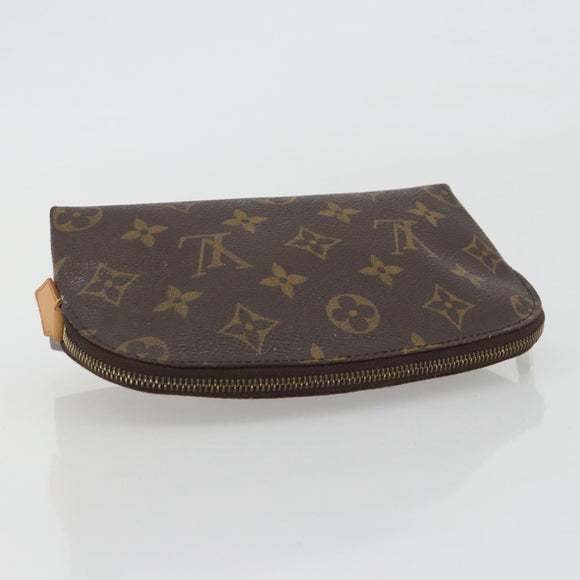 LOUIS VUITTON Monogram Pochette Cosmetic PM Pouch M43998 LV Auth 192605