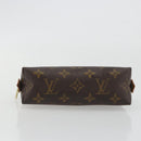 LOUIS VUITTON Monogram Pochette Cosmetic PM Pouch M43998 LV Auth 192605-6