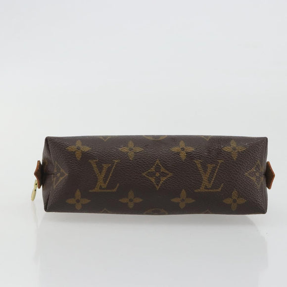LOUIS VUITTON Monogram Pochette Cosmetic PM Pouch M43998 LV Auth 192605
