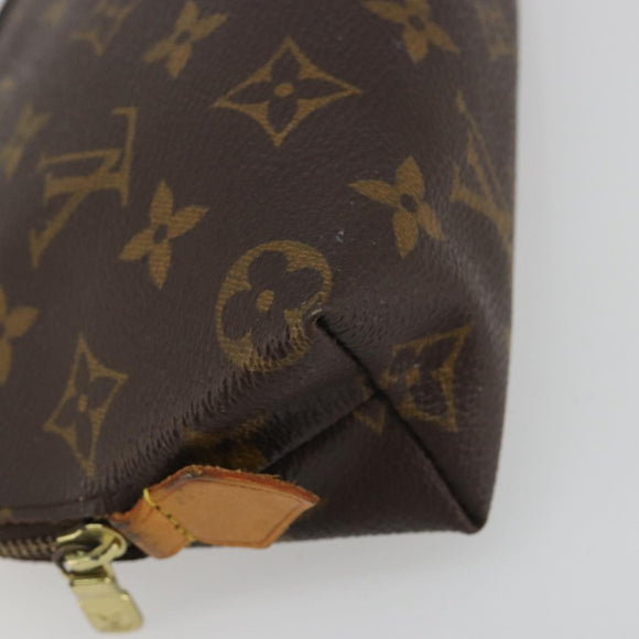 LOUIS VUITTON Monogram Pochette Cosmetic PM Pouch M43998 LV Auth 192605