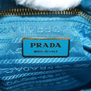 PRADA Venice Pattern Hand Bag Canvas Multicolor Gold Auth 192606SAV-22