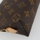 LOUIS VUITTON Monogram Pochette Cosmetic PM Pouch M43998 LV Auth 192609-16