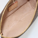 LOUIS VUITTON Monogram Pochette Cosmetic PM Pouch M43998 LV Auth 192609-11