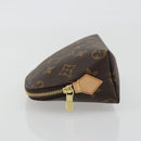 LOUIS VUITTON Monogram Pochette Cosmetic PM Pouch M43998 LV Auth 192609-4