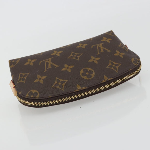 LOUIS VUITTON Monogram Pochette Cosmetic PM Pouch M43998 LV Auth 192609