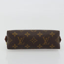 LOUIS VUITTON Monogram Pochette Cosmetic PM Pouch M43998 LV Auth 192609-6