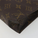 LOUIS VUITTON Monogram Poche Toilette 19 Pouch M47544 LV Auth 192610-15