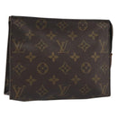 LOUIS VUITTON Monogram Poche Toilette 19 Pouch M47544 LV Auth 192610-1