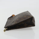 LOUIS VUITTON Monogram Poche Toilette 19 Pouch M47544 LV Auth 192610-4