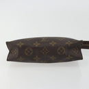 LOUIS VUITTON Monogram Poche Toilette 19 Pouch M47544 LV Auth 192610-6