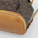 LOUIS VUITTON Monogram Montsouris MM Backpack M51136 LV Auth 192611-14