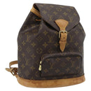 LOUIS VUITTON Monogram Montsouris MM Backpack M51136 LV Auth 192611-1