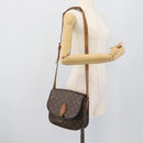LOUIS VUITTON Monogram Saint Cloud GM Shoulder Bag M51242 LV Auth 192612-26
