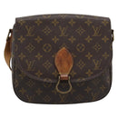 LOUIS VUITTON Monogram Saint Cloud GM Shoulder Bag M51242 LV Auth 192612-13