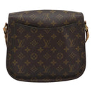 LOUIS VUITTON Monogram Saint Cloud GM Shoulder Bag M51242 LV Auth 192612-2