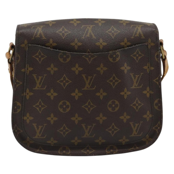 LOUIS VUITTON Monogram Saint Cloud GM Shoulder Bag M51242 LV Auth 192612
