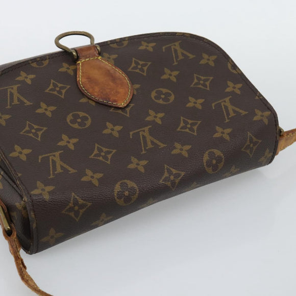 LOUIS VUITTON Monogram Saint Cloud GM Shoulder Bag M51242 LV Auth 192612