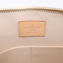 LOUIS VUITTON Monogram Vernis Alma PM Hand Bag Galet LV Auth 192614-18