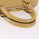 LOUIS VUITTON Monogram Vernis Alma PM Hand Bag Galet LV Auth 192614-8