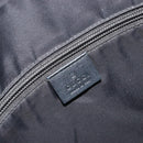 GUCCI GG Supreme Web Sherry Line Shoulder Bag Beige Silver 337111 Auth 192620-17