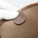 GUCCI GG Supreme Web Sherry Line Bag PVC Beige Gold 002 58 6487 Auth 192622A-15