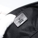 GUCCI GG Canvas Accessory Pouch Black Silver 07198 Auth 192624A-16