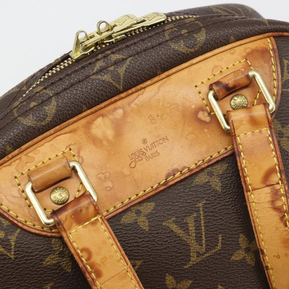 LOUIS VUITTON Monogram Excursion Hand Bag M41450 LV Auth 192626