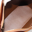 LOUIS VUITTON Monogram Vernis Houston Hand Bag Bronze M91122 LV Auth 192628-17