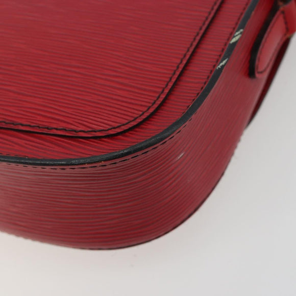 LOUIS VUITTON Epi Saint Cloud PM Shoulder Bag Red M52217 LV Auth 192629