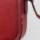 LOUIS VUITTON Epi Saint Cloud PM Shoulder Bag Red M52217 LV Auth 192629-9
